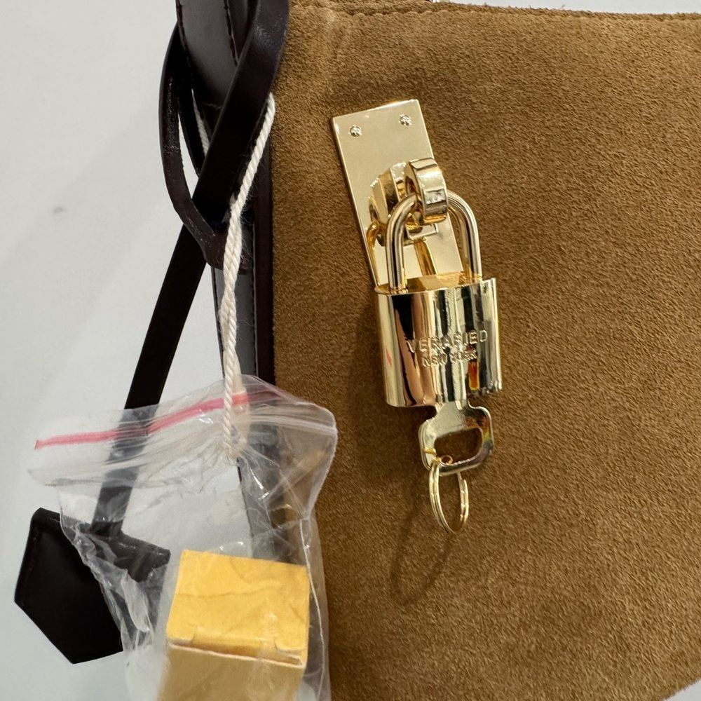 Verified Gold Suede Hobo Bag - Picture 14 of 16